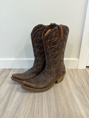 Rocket Dog Rodeo-Style Brown Cowboy Boots (7)